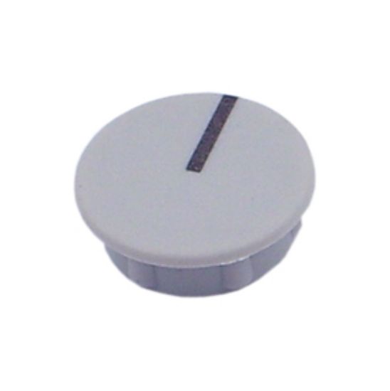 Picture of CAP FOR COLLET KNOB GREY WITH BLACK STRIP