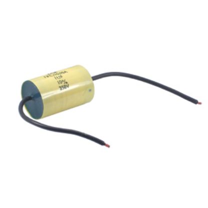 Picture of POLYCARBONATE CAPACITOR AXL 1uF 250VDC