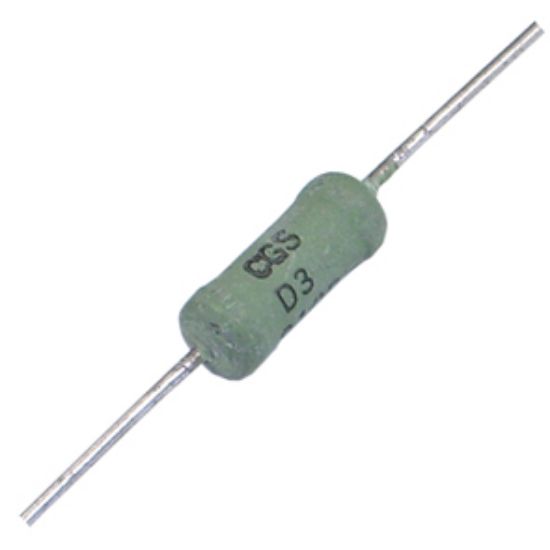 Picture of RESISTOR 3W RND W/W 5% 910E