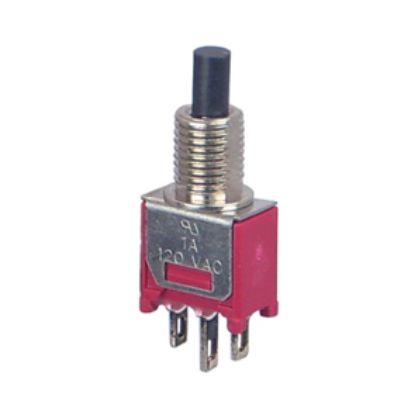 Picture of PUSH BUTTON SWITCH SPDT ON-ON SOLDER