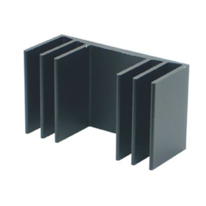 Picture of HEATSINK TO3 BLACK SK63/37,5/S