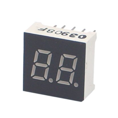 Picture of LED DISPLAY 7-SEG CC RED CH=7.6MM