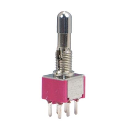 Picture of MINI TOGGLE SWITCH DPDT ON-OFF-ON PCB