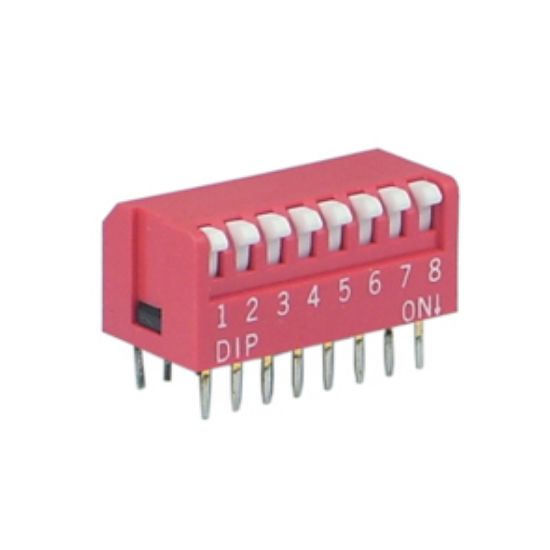 Picture of DIP SWITCH PIANO 8W