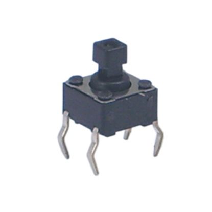 Picture of PCB TACTILE SWITCH 6x6mm H=7.3mm BLACK