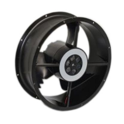 Picture of 220V AXIAL FAN 254x89mm BAL RND 455CFM LEADS
