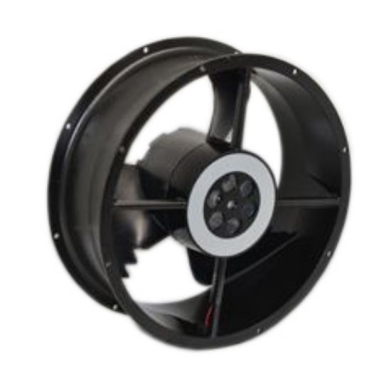 Picture of 220V AXIAL FAN 254x89mm BAL RND 455CFM LEADS