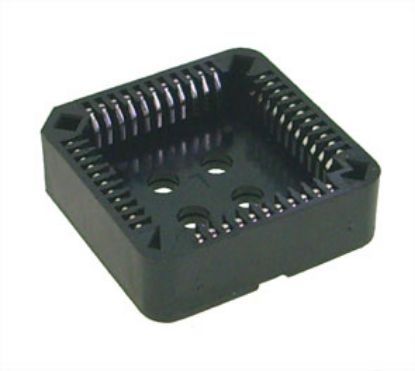 Picture of SOCKET PLCC 44P THRU-HOLE BLACK