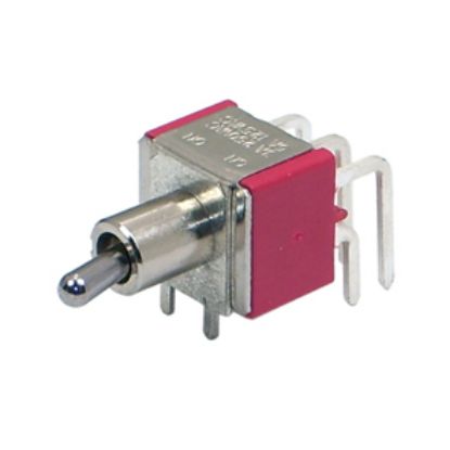 Picture of MINI TOGGLE SWITCH DPDT ON-MOM