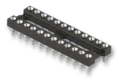 Picture of IC SOCKET 0.3 22W TULIP  - 21PCS/TUBE