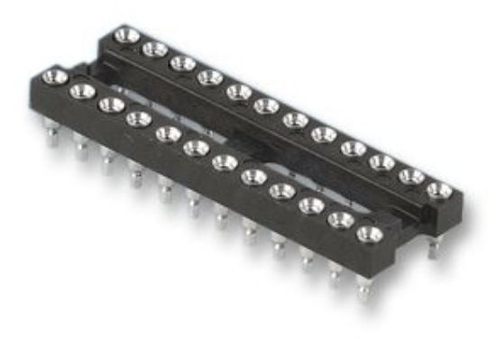 Picture of IC SOCKET 0.3 22W TULIP  - 21PCS/TUBE