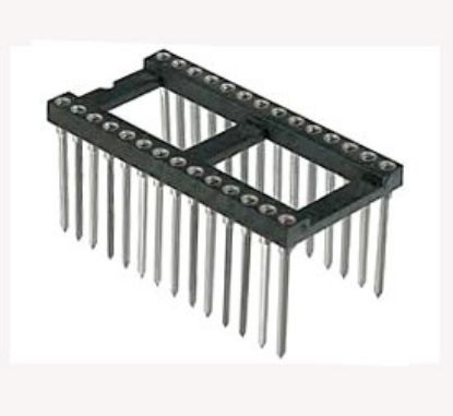 Picture of IC SOCKET 0.6 28W TULIP W/WRAP