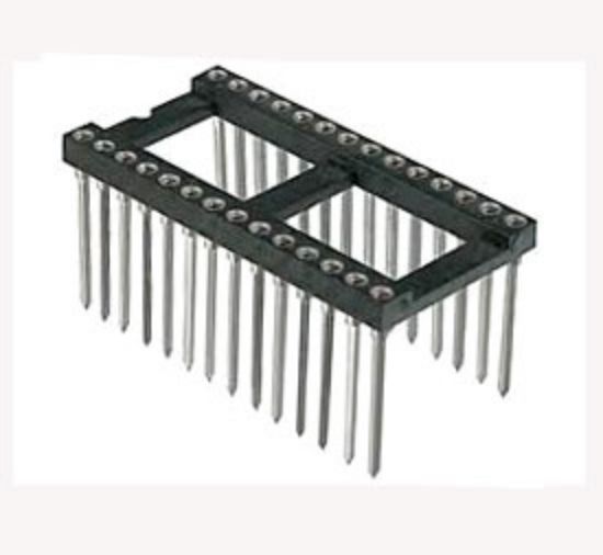 Picture of IC SOCKET 0.6 28W TULIP W/WRAP