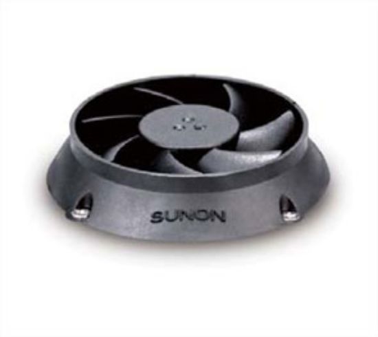 Picture of 12VDC AXIALROUND FAN DIA 40x10mm VAPO 4.5CFM LEAD
