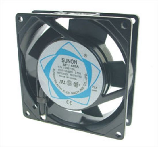 Picture of 115V AXIAL FAN 92sqx25mm BAL 33CFM LEAD