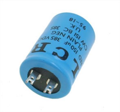 Picture of ELECTROLYTIC CAPACITOR CAN 150uF 385V SPADE 45x31mm