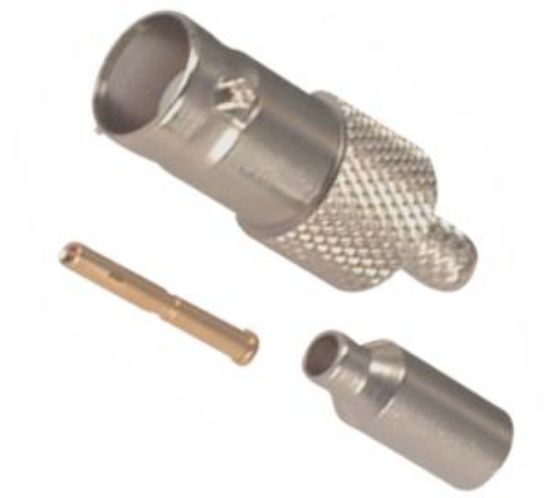 Picture of BNC-SOCKET CRIMP RG174 TEF+TUBE