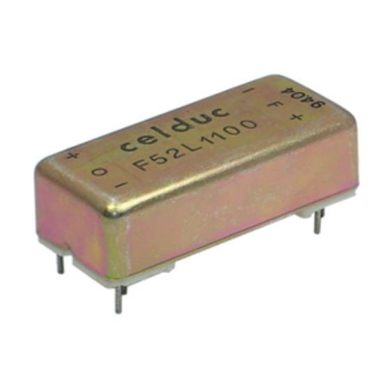 Picture of RELAY PCB MOUNT LATCHING 2-COILS DPST 12VDC