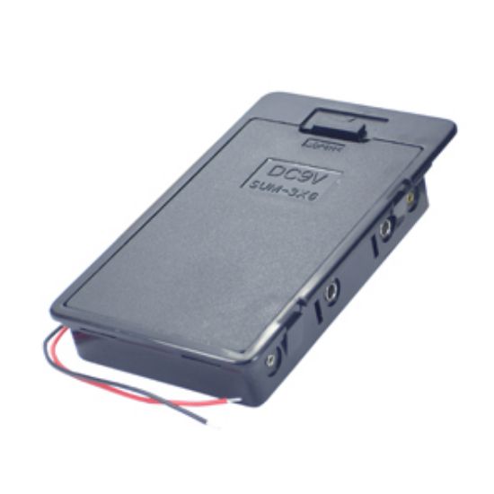 Picture of BATTERY HOLDER FOR 6xAA  WITH COVER