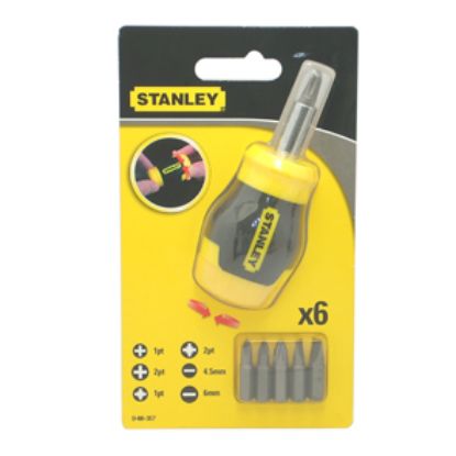 Picture of SCREWDRIVER BIT SET 6PCS MAGNE