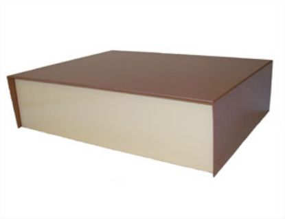 Picture of METAL ENCLOSURE BROWN 100x380x300