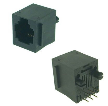 Picture of MOD SOCKET RJ12 PCB STR 6-CONTACT
