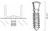 Picture of PLUG - CABLE FIXING BLACK 8mm