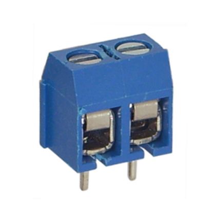 Picture of TERMINAL BLOCK STR 2W 5.00 R/C BLUE PCB