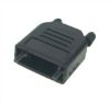 Picture of COVER 9W D-SUB BLACK THUMB SCREWS