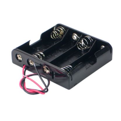 Picture of BATTERY HOLDER 4xAA  LEAD BK IIII