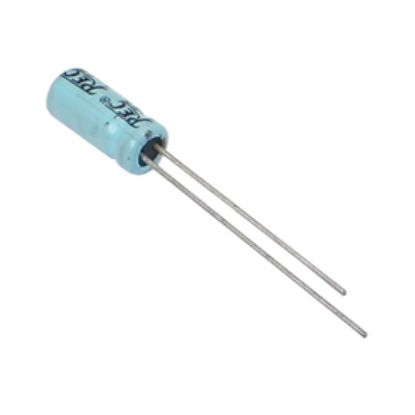 Picture of ELECTROLYTIC CAPACITOR RADIAL 0.15uF 50V ST 5x11 P=1.5