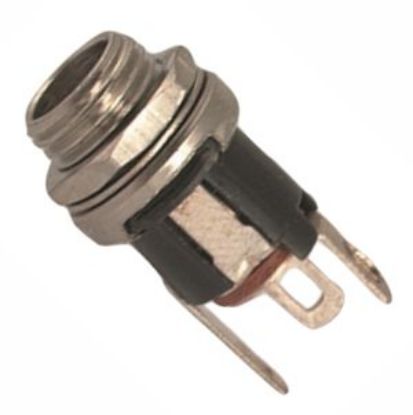 Picture of DC POWER PLUG / JACK 2.1mm PANEL MOUNT