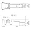 Picture of SOCKET CRIMP TERMINAL 0.13-0.33 TIN