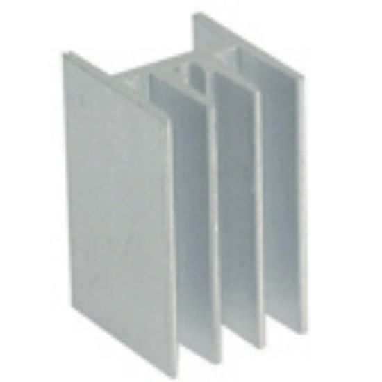 Picture of HEATSINK TO220 SM SLV 14.7x16.7x25mm