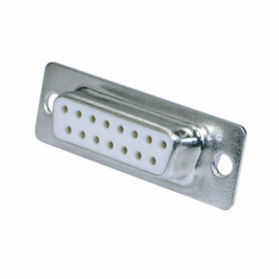 Picture of SOCKET D-SUB 15W PCB STRAIGHT STD TYPE