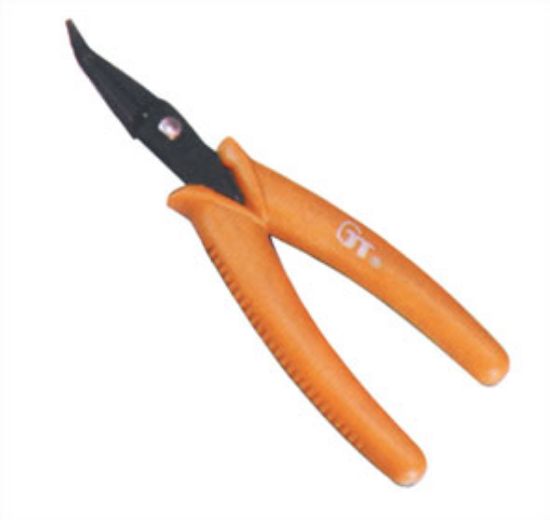 Picture of BENT NOSE PLIERS  140mm 45D SERRATED