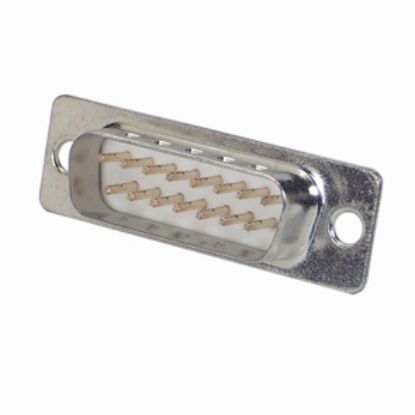 Picture of PLUG D-SUB 15W PCB STRAIGHT METAL