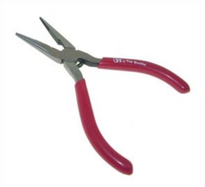 Picture of SERRATED LONG NOSE PLIER 125mm RED HANDLE