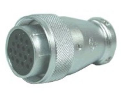 Picture of CIRCULAR POWER CONN M30 20W SOCKET IN-LINE