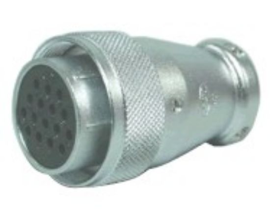 Picture of CIRCULAR POWER CONN M30 20W SOCKET IN-LINE