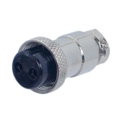 Picture of M16 2W MIC-SOCKET 5A 125V AVIATION CONNECTOR
