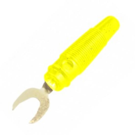 Picture of FORK TERMINAL YELLOW RUBBER