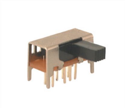 Picture of SLIDE SWITCH MINI DPTT R/A PCB