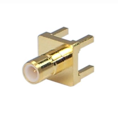 Picture of SMB-PLUG PCB MNT, GOLD