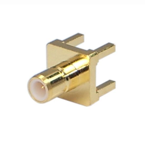 Picture of SMB-PLUG PCB MNT, GOLD