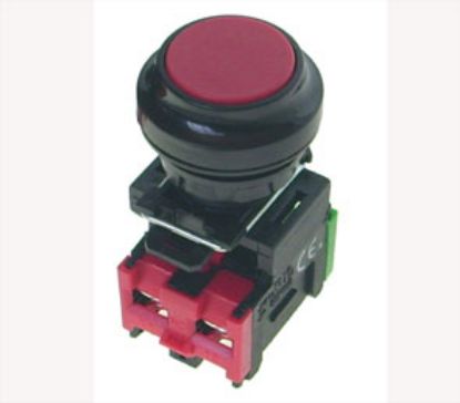 Picture of PUSH SWITCH NONC 33mm RND RED