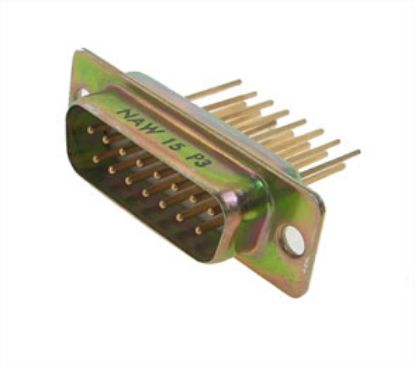 Picture of PLUG D-SUB PCB 15P STRAIGHT WIRE WRAP