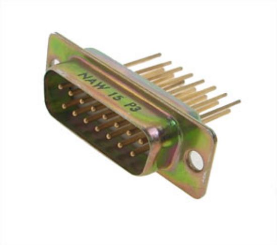Picture of PLUG D-SUB PCB 15P STRAIGHT WIRE WRAP