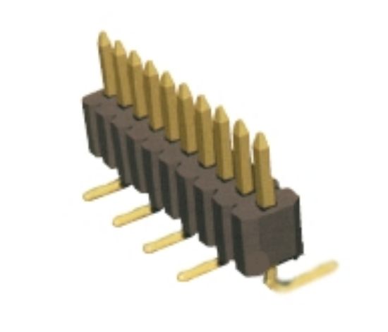 Picture of HEADER PIN SMD SIL 8W P=1.27