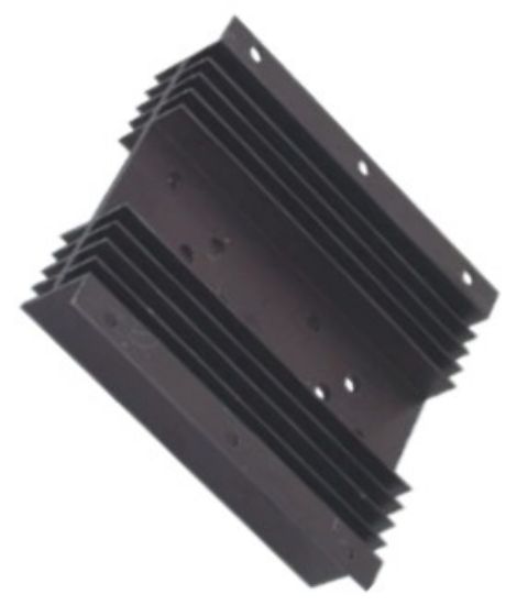Picture of EXTRUDED HEATSINK PROFILE W=100mm L=100mm